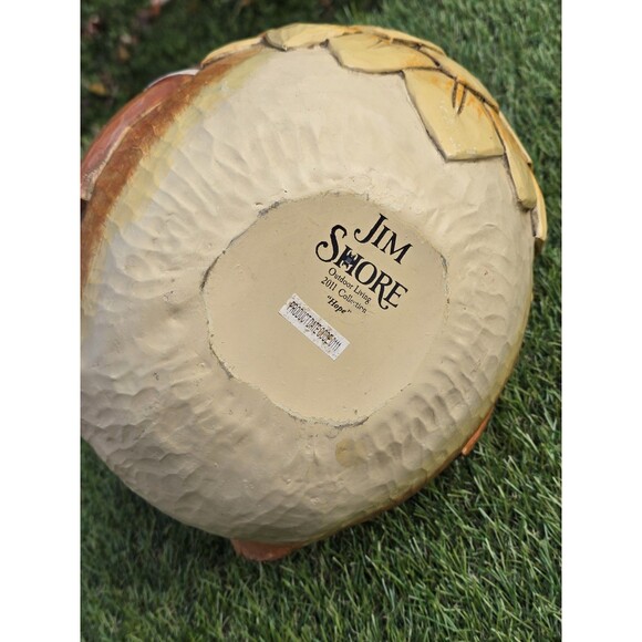 Jim Shore Rooster Chicken Hen Hope Outdoor Living Collection Floral Plaid 12" - Picture 8 of 12